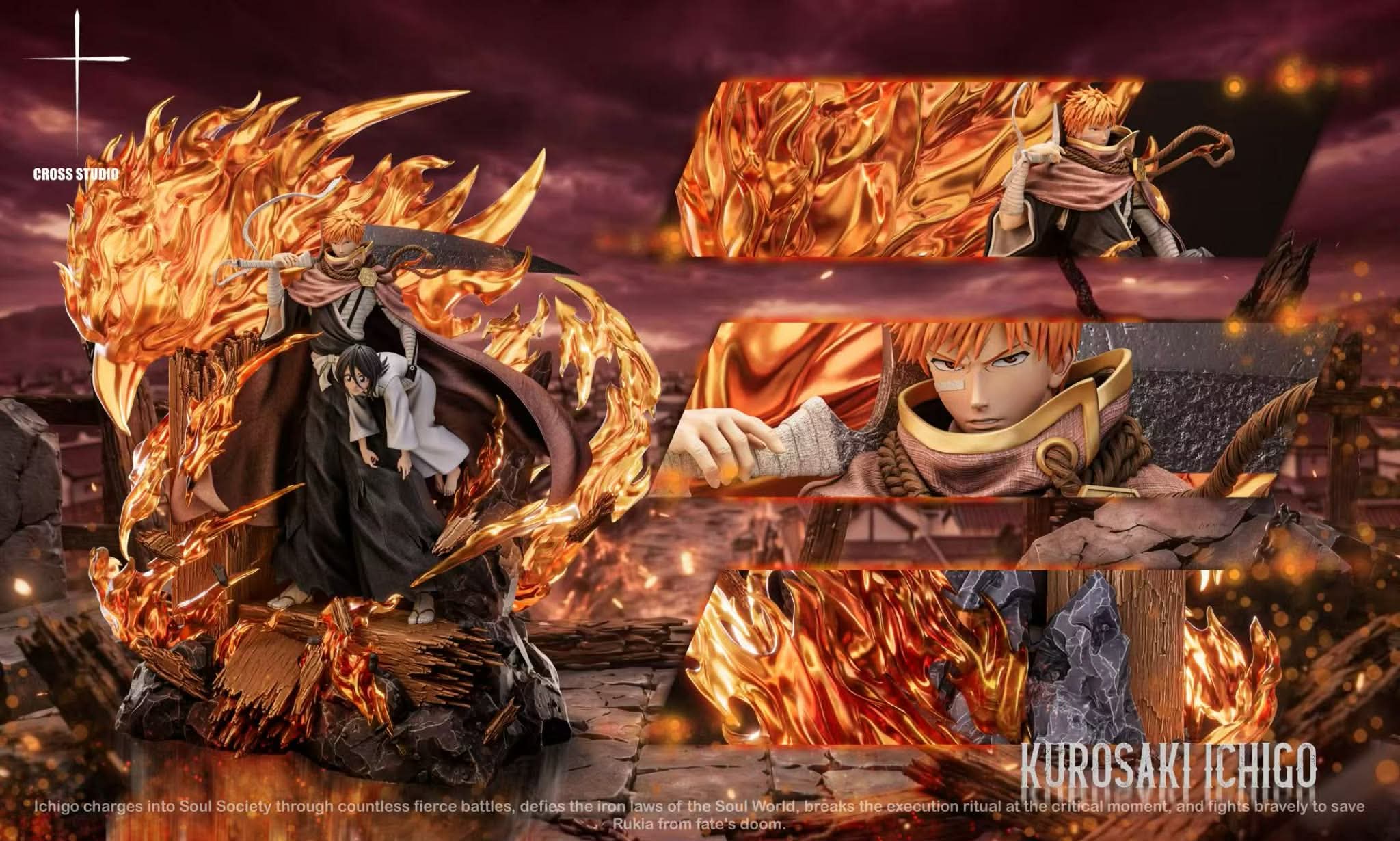 Cross Studio- Saving Rukia- Ichigo the Rogue