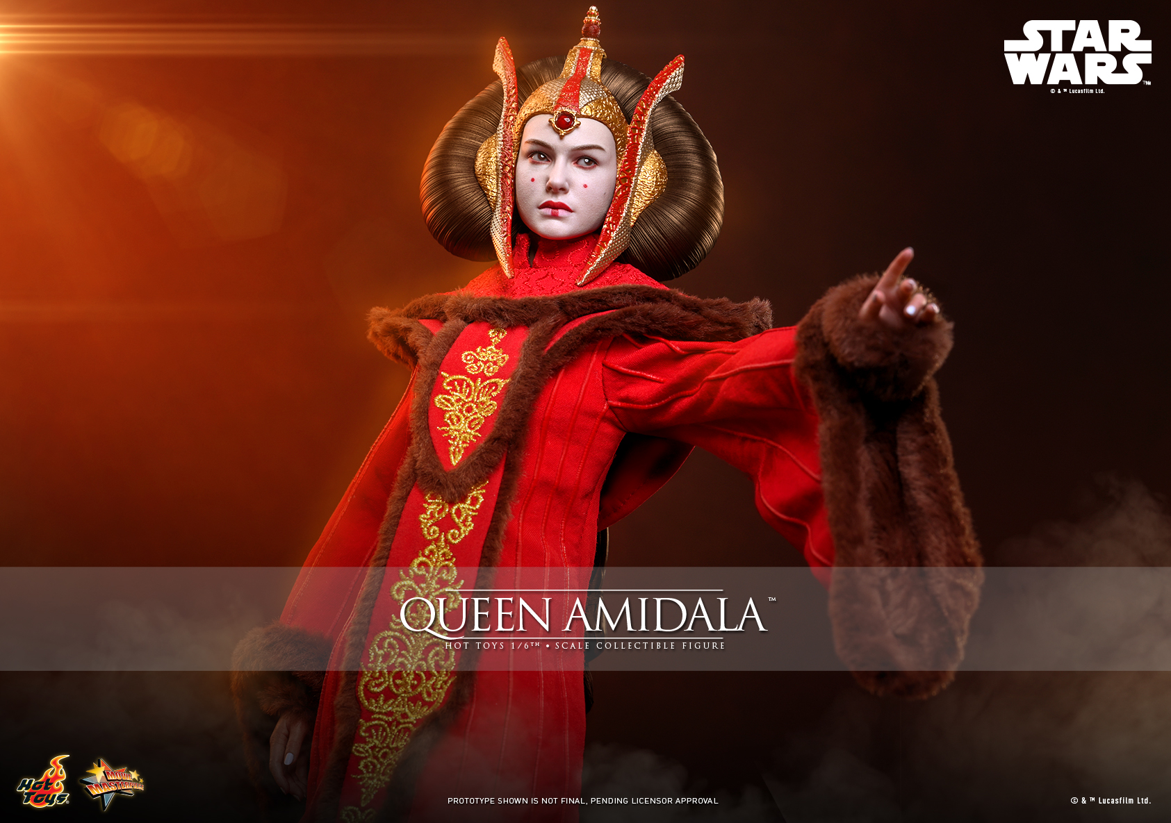 Hottoys - Star Wars: The Phantom Menace Queen Amidala 1/6th scale Collectible Figure MMS883 (Licensed) - Image 13