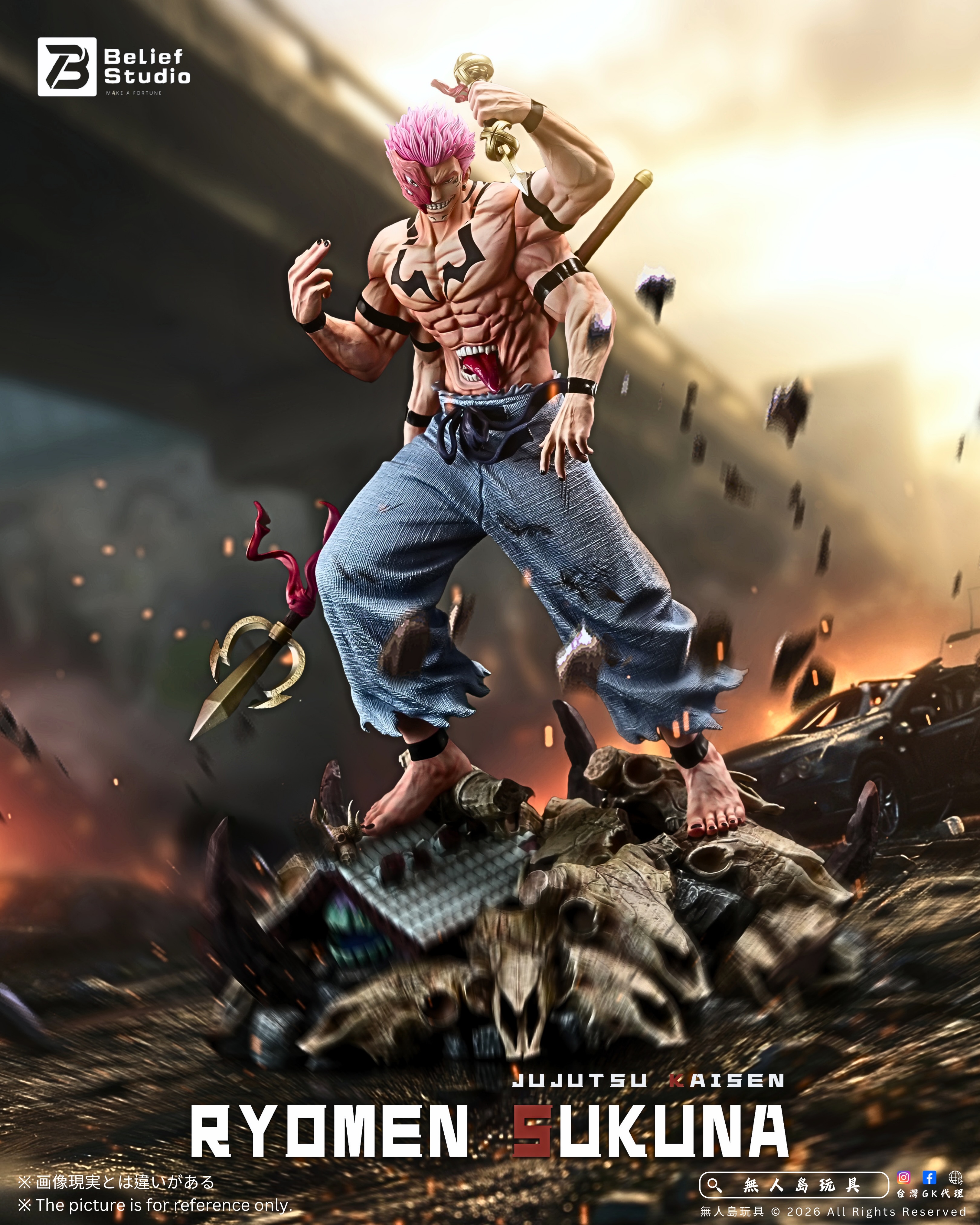 Belief Studio- Ryomen Sukuna
