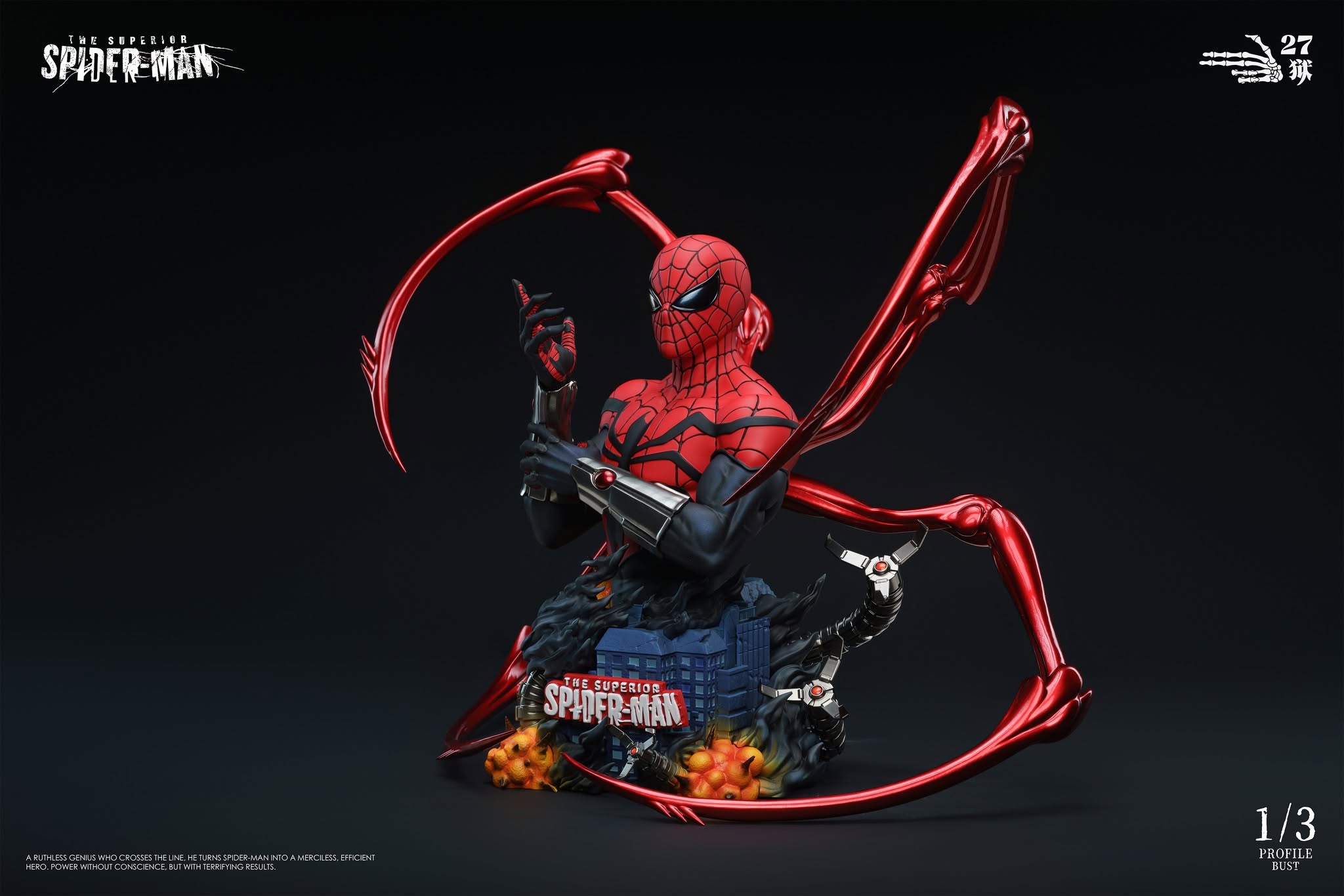 27abyss Studio - Superior Spider-Man Bust - Image 9