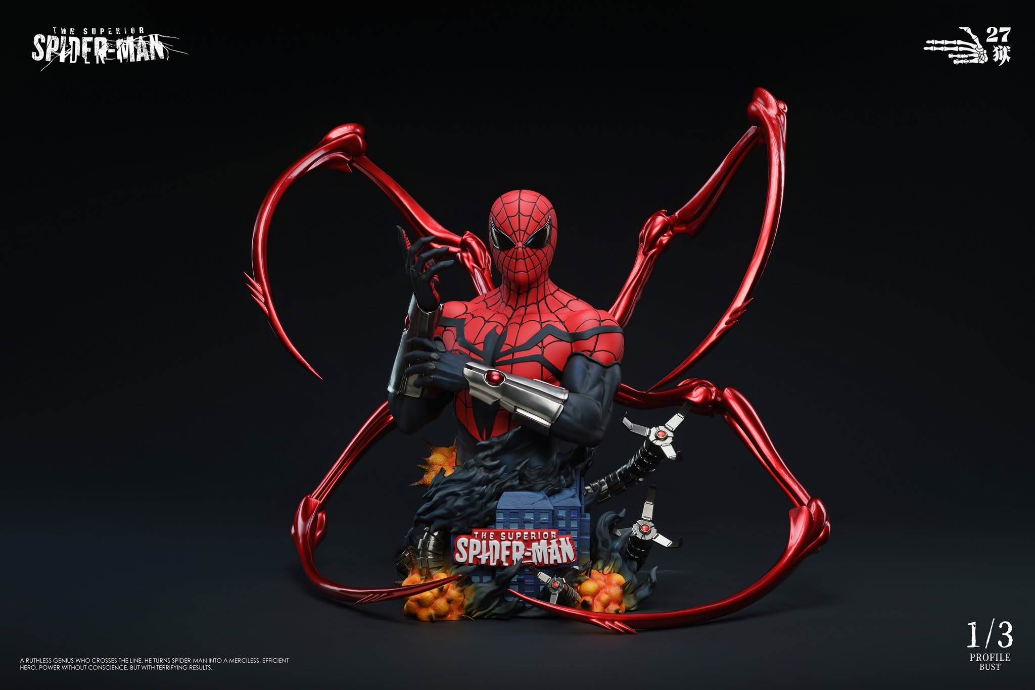 27abyss Studio - Superior Spider-Man Bust - Image 7