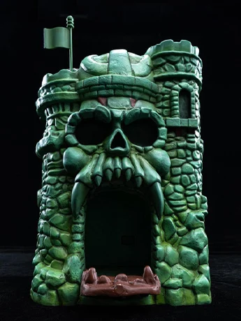 KYUBI Studio - Masters of the Universe: Castle Grayskull Collectible Charging Statue (Licensed)