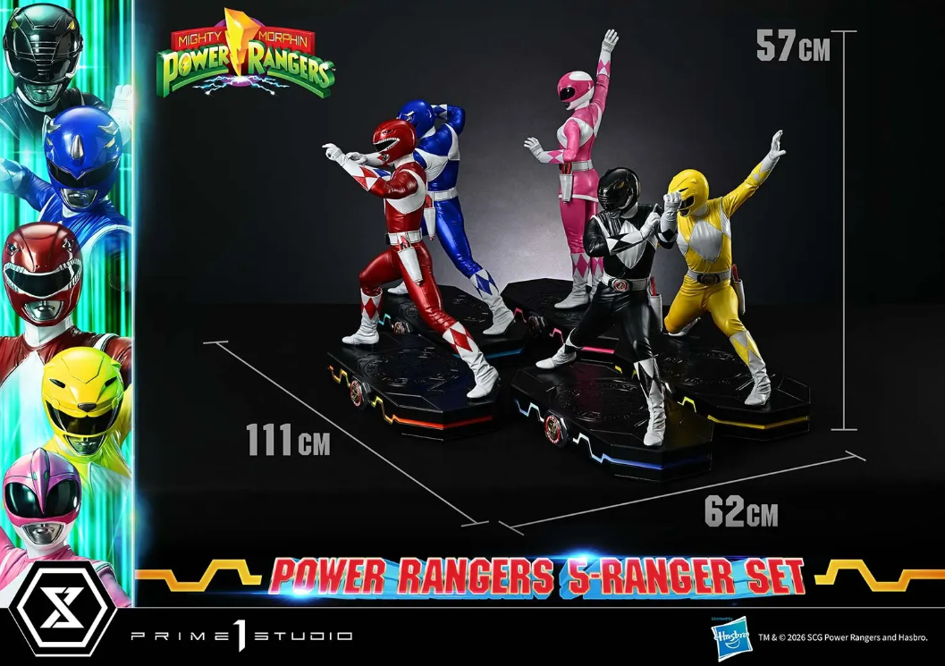 Prime 1 Studio - Premium Masterline Mighty Morphin  Power Rangers Red Ranger (Licensed) - Image 6