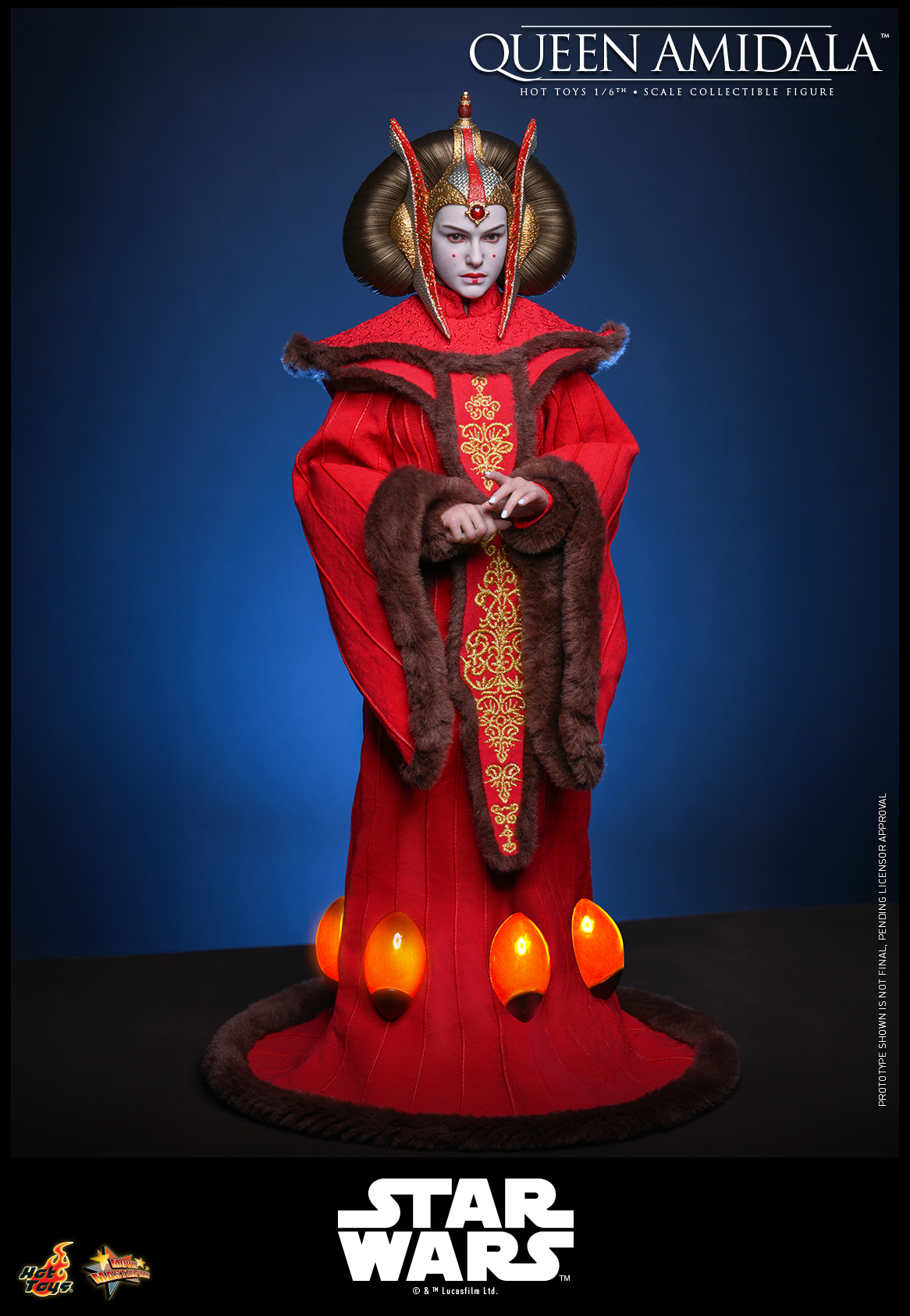 Hottoys - Star Wars: The Phantom Menace Queen Amidala 1/6th scale Collectible Figure MMS883 (Licensed)