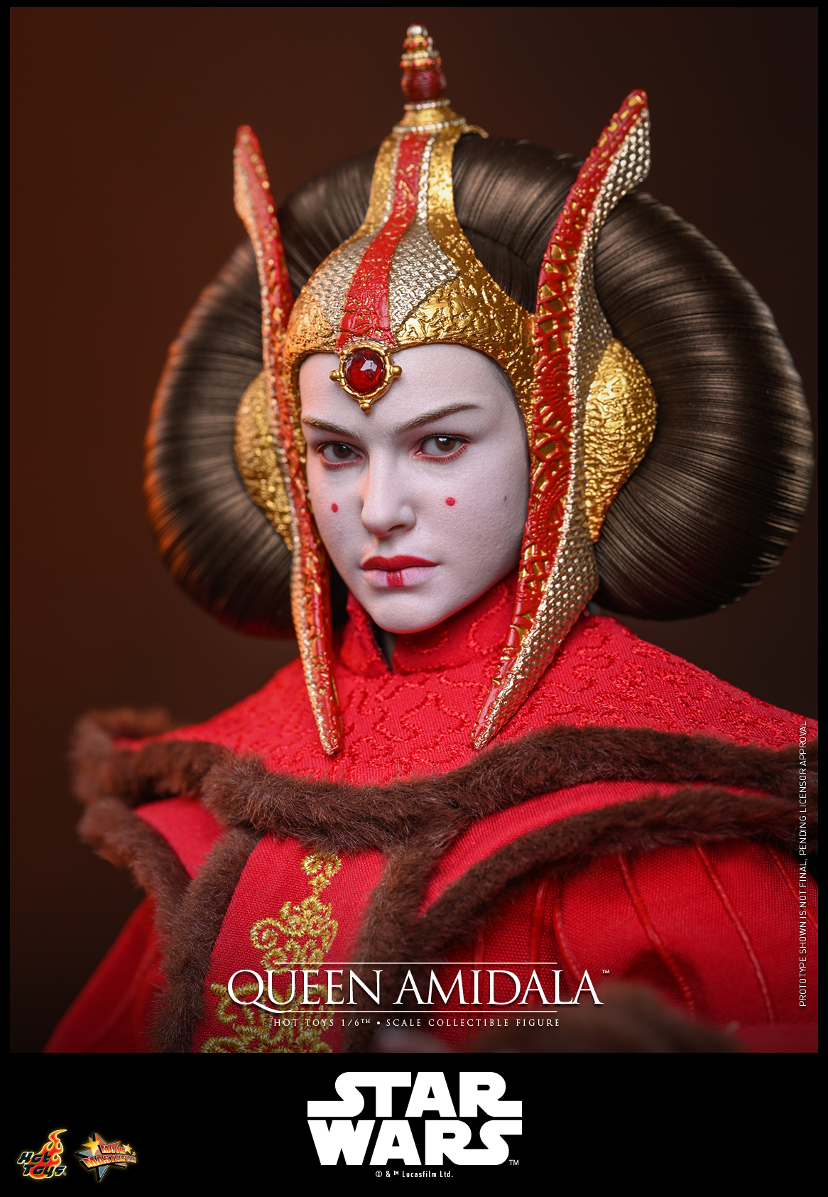 Hottoys - Star Wars: The Phantom Menace Queen Amidala 1/6th scale Collectible Figure MMS883 (Licensed) - Image 3