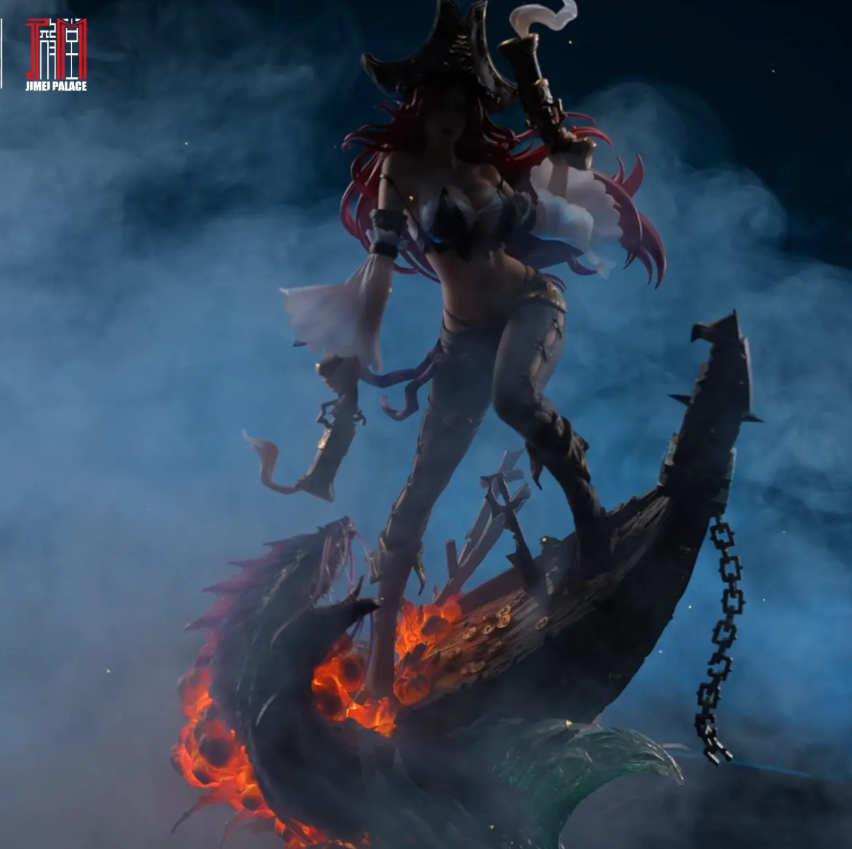 JIMEI PALACE Studio - League of Legends Bounty Hunter Miss Fortune 1/6 Statue (Licensed) - Image 6