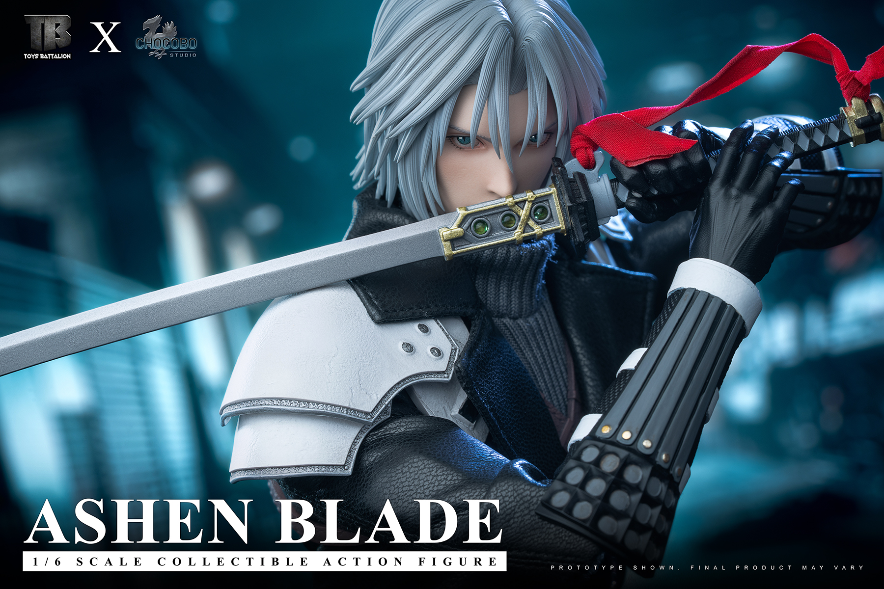 TOYS BATTALION - Ashen Blade Sephiroth 1/6 Action Figure TB033 Final Fantasy - Image 4