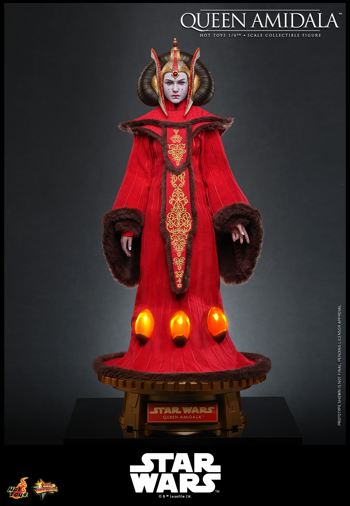 Hottoys - Star Wars: The Phantom Menace Queen Amidala 1/6th scale Collectible Figure MMS883 (Licensed) - Image 5