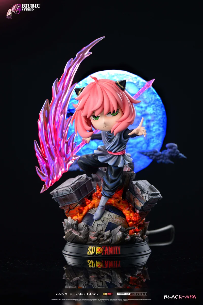 Biubiu Studio - Anya Cosplay Dragon Ball Goku Black Spy x Family