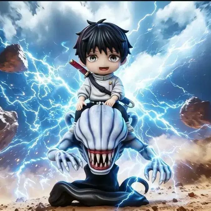 SOQ Studio - Yuta Okkotsu Chibi Figure Jujutsu Kaisen