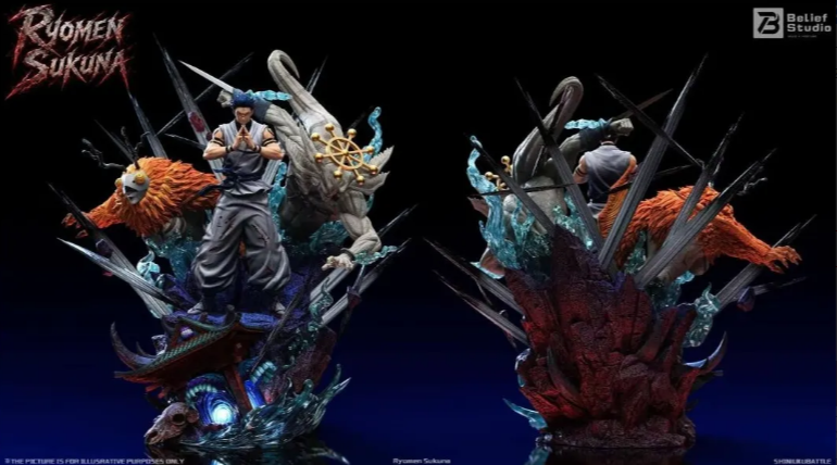 Belief Studio - Anniversary Edition Ten Shadows Technique Ryomen Sukuna Jujutsu Kaisen - Image 6