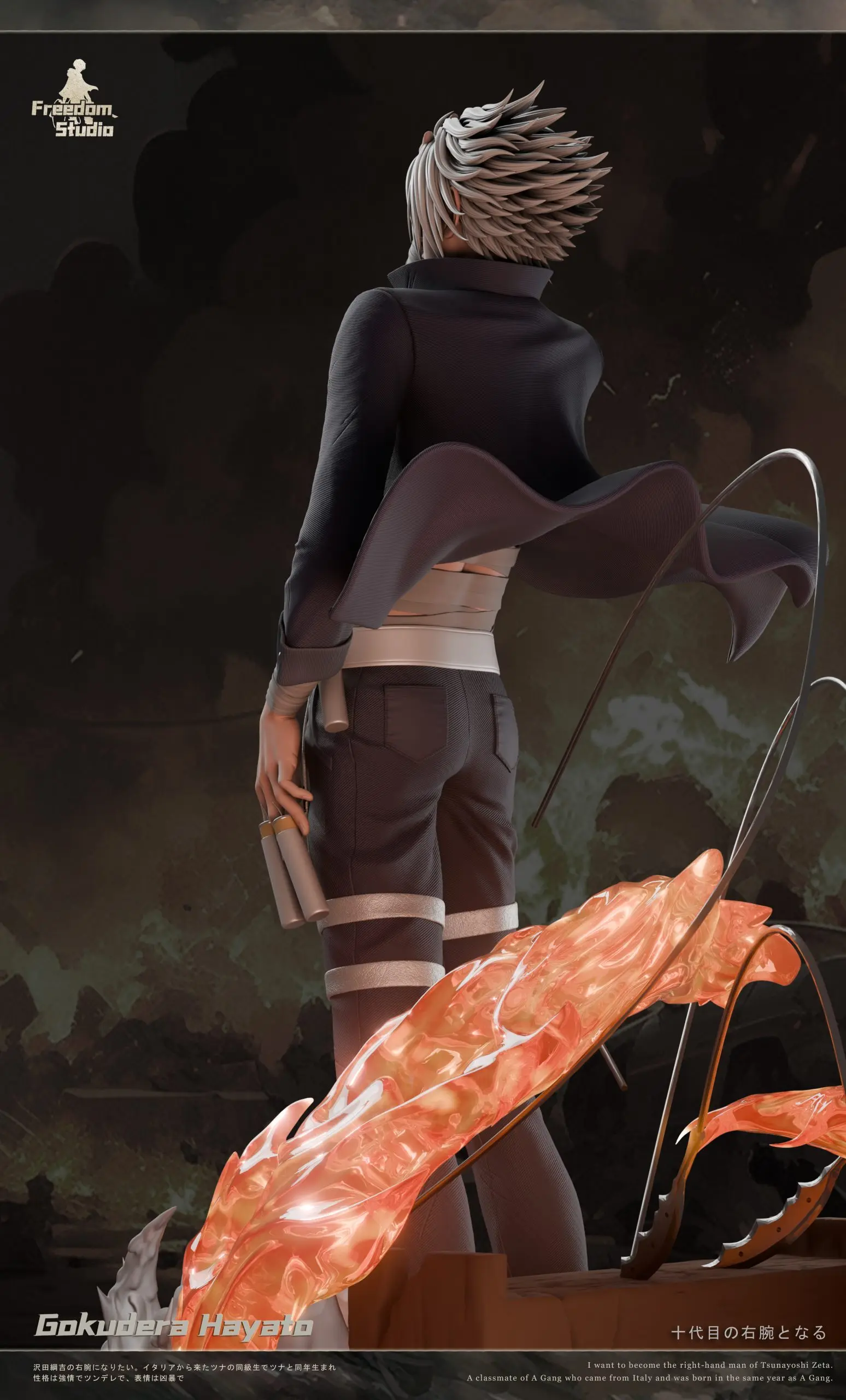 Freedom Studio - Katekyo Hitman Reborn Gokudera Hayato - Image 2