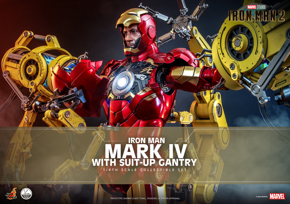 Hot Toys - Iron Man Mark IV with Suit-Up Gantry - Image 2