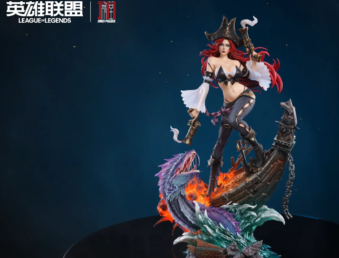 JIMEI PALACE Studio - League of Legends Bounty Hunter Miss Fortune 1/6 Statue (Licensed)