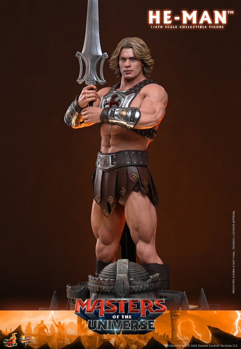 Hottoys - Masters of the Universe He-Man 1/6th scale Collectible Figure MMS888 (Licensed) - Image 11