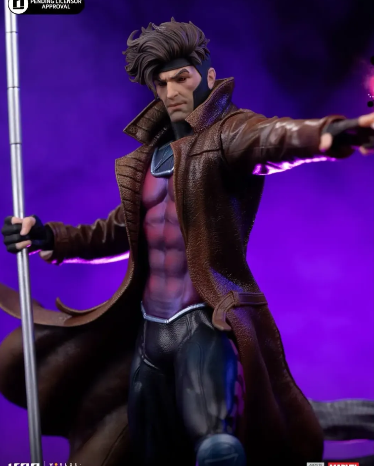 Iron Studio - Statue Gambit Unleashed - X-Men - Art Scale 1/10 MARCAS146126-10 (Licensed)