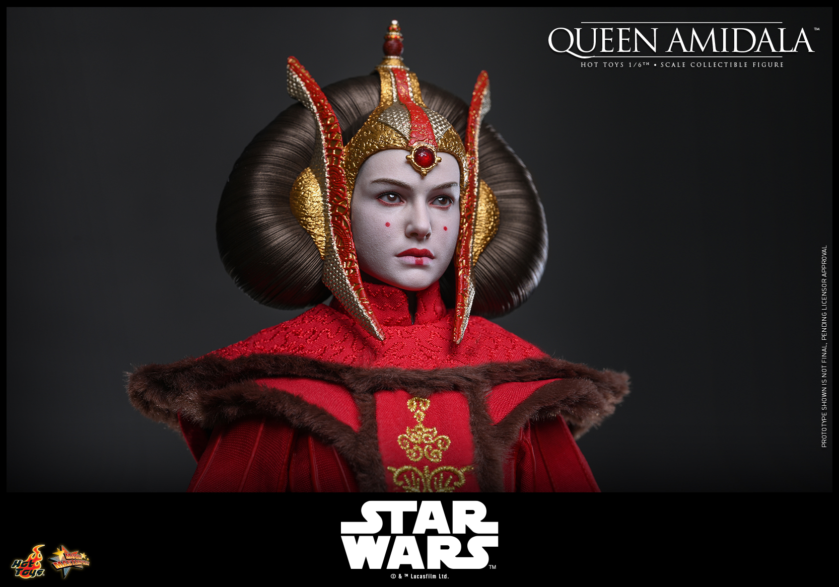 Hottoys - Star Wars: The Phantom Menace Queen Amidala 1/6th scale Collectible Figure MMS883 (Licensed) - Image 12